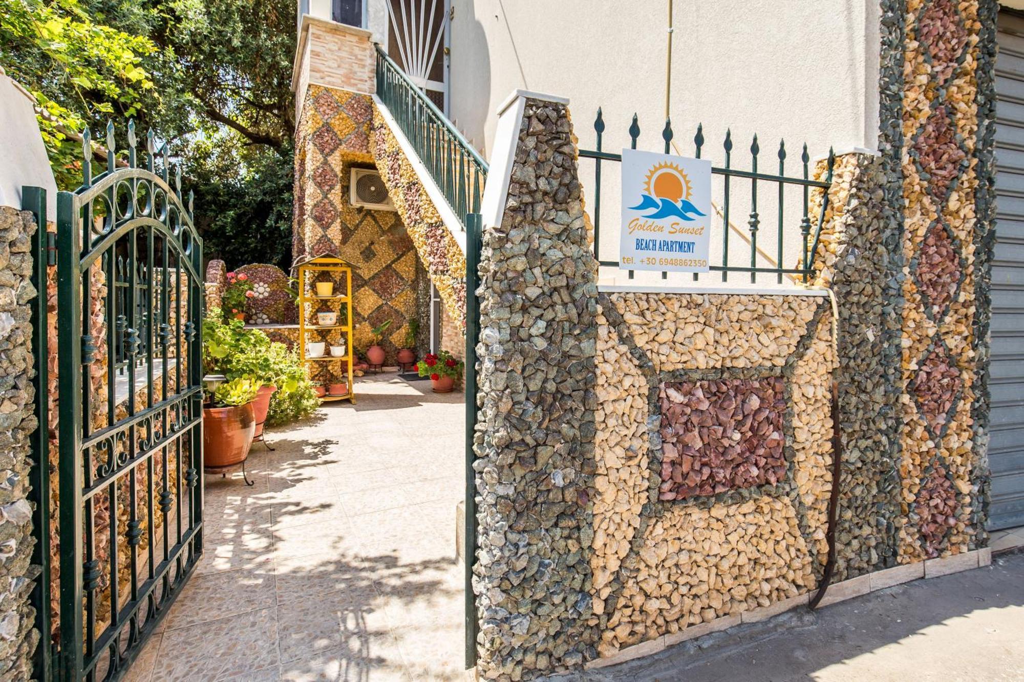 Golden Sunset Beach Apartment Skala Kallirachis Exterior photo