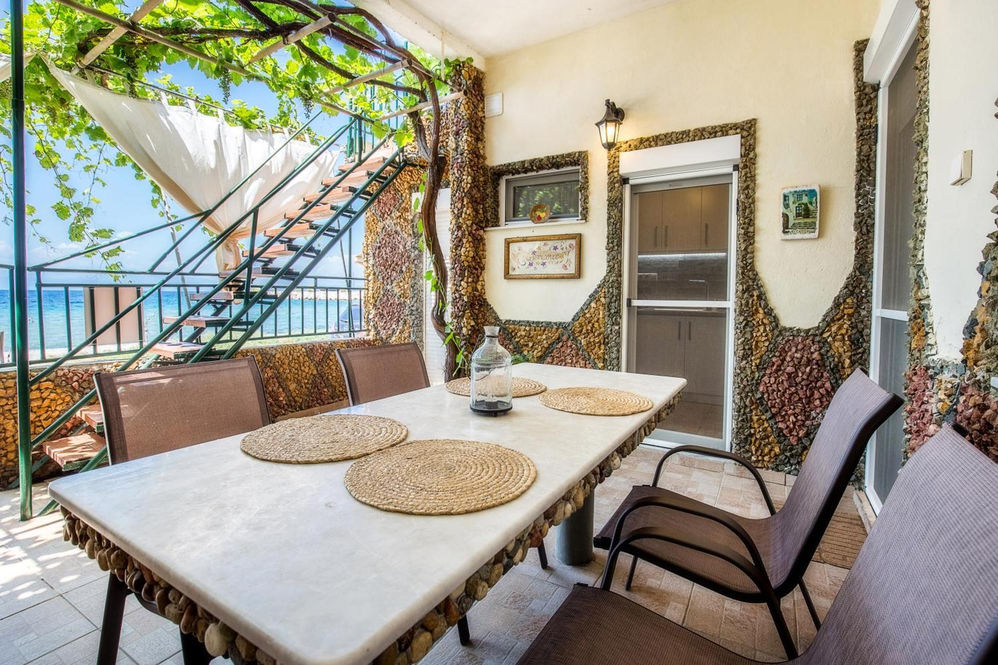 Golden Sunset Beach Apartment Skala Kallirachis Exterior photo